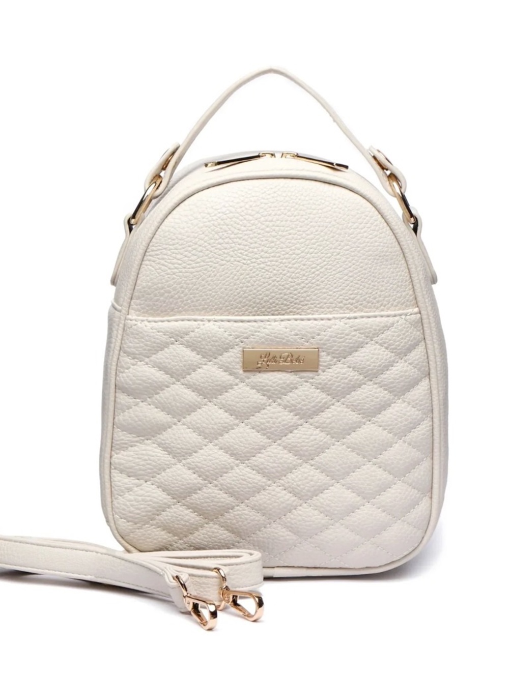 Luli Bebe Monaco Pearl White Snack Bag